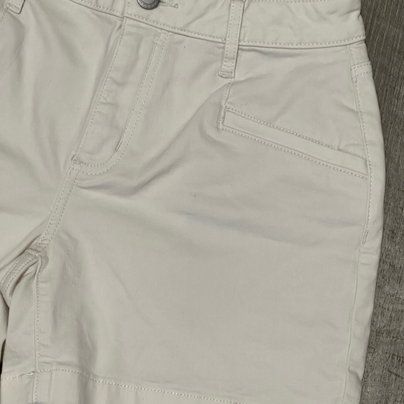 Women's Simply Vera Vera Wang 4 Small Shorts White Jeans Stretch Denim NWT - Picture 5 of 9